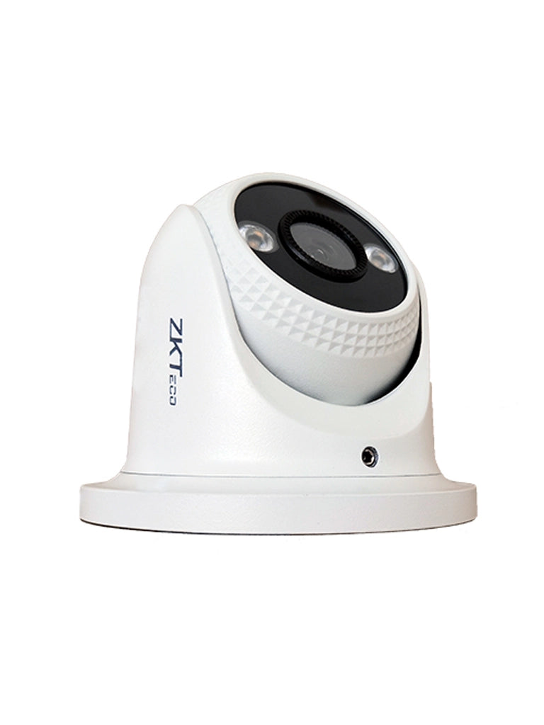 ZKTECO ES-855P31C-S8-MI-S-HL - CÁMARA IP DOMO HÍBRIDA INTELIGENTE DE 5 MP, SERIE BIOSENSE, LENTE 3.6 MM, MICRÓFONO INTEG
