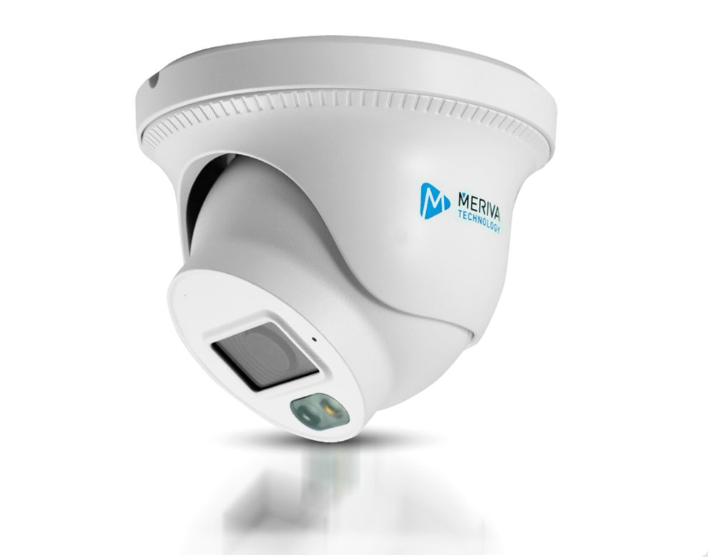 CAMARA IP DOMO MERIVA TECHNOLOGY MTD-203D / 2MP / H.265+ / 2.8MM / ILUMINACION DUAL (20-30M IR / 10-20M LUZ BLANCA) / IP67 / METAL-PLASTICA / SOLO POE / MICROFONO INTEGRADO / MIA 2.0 / ONVIF / VIDEO ESTRUCTURADO INTRUSION - CRUCE DE LINE-Cámaras IP-MERIVA TECHNOLOGY-Bsai Seguridad & Controles
