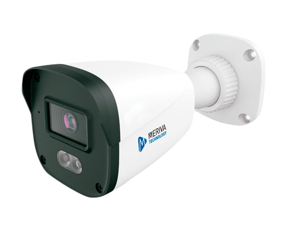 CAMARA IP BULLET MERIVA TECHNOLOGY MOB-404D / 4 MP / H.265+ / 2.8MM / ILUMINACION DUAL (20 - 30 M IR / 10 - 20 M LUZ BLANCA) / IP67 / METAL-PLASTICA/ SOLO POE / MICROFONO INTEGRADO / MIA 2.0 / ONVIF / VIDEO ESTRUCTURADO INTRUSION - CRUCE DE LINEA-Cámaras IP-MERIVA TECHNOLOGY-Bsai Seguridad & Controles