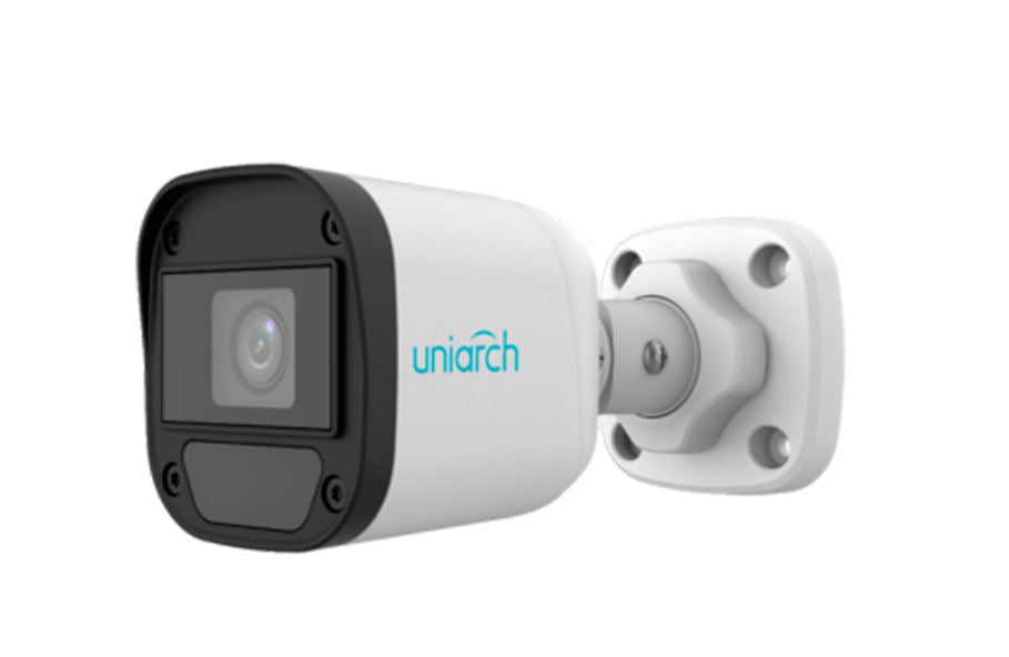 CAMARA ANALOGA BULLET UNIARCH UAC-B112-F28-X-H / 2MP / TVI/AHD/CVI: 1080P@30FPS / LENTE-2.8MM / DWDR / IR20M / OSD-MENU / 3DNR / INTERIOR+EXTERIOR / ADMITE-GIRO180GRADOS(HORIZONTAL+VERTICAL) / PLASTICA / IP67 / 12VCD-Cámaras HD-UNIARCH BY UNV-Bsai Seguridad & Controles