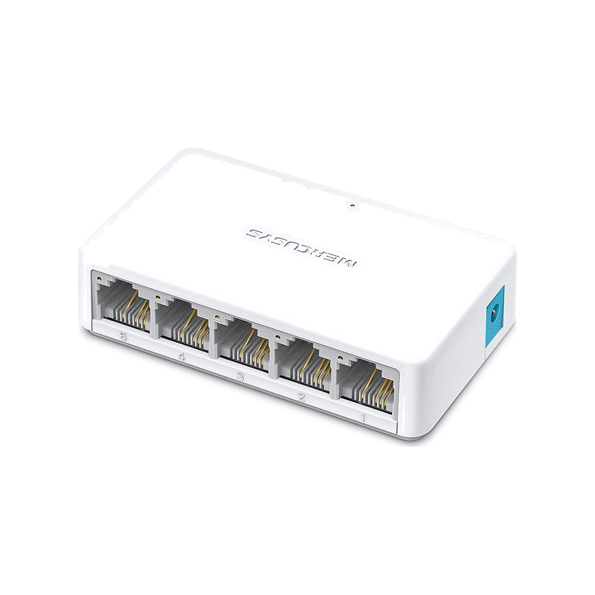MERCUSYS MS105 - SWITCH NO ADMINISTRABLE , PARA ESCRITORIO , 5 PUERTOS 10/100 MBPS , DISEÑO COMPACTO , PLUG AND PLAY-Switches-MERCUSYS-MER3700001-Bsai Seguridad & Controles