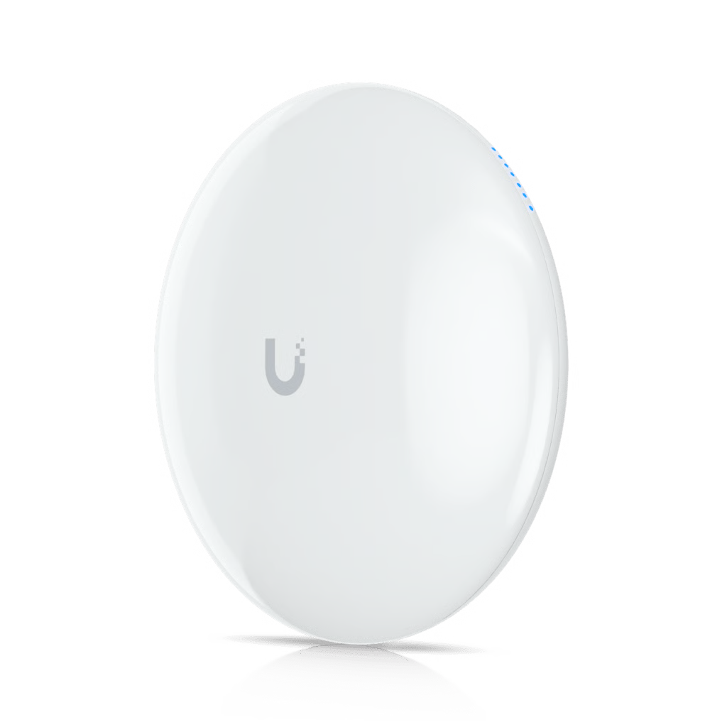 UNIFI DEVICE BRIDGE PARA ENLACE PTP EN 5 GHZ HASTA 5 KM, O COMO CPE EN PTMP,  HASTA 867 MBPS, MU-MIMO 2X2, ANTENA DE 19 DBI, INCLUYE INYECTOR