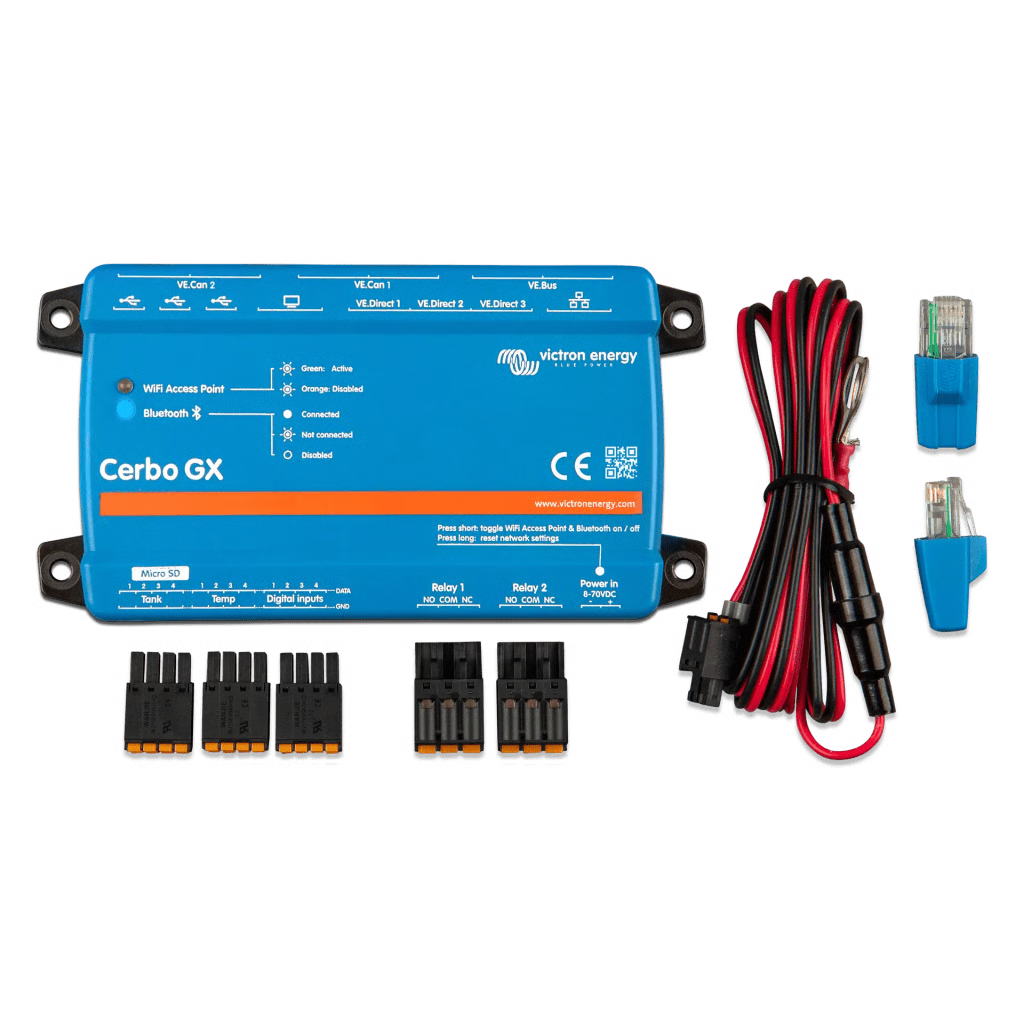 CERBO GX MK2 / CENTRO DE COMUNICACIONES / MONITOREO REMOTO PARA SISTEMAS VICTRON