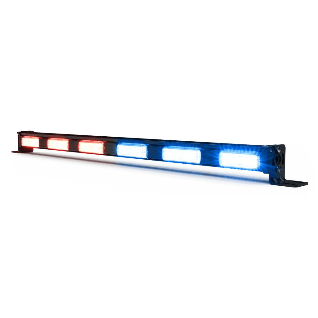 BARRA PARA TUMBABURROS DE 96 LED DE 6 MODULOS ROJO/AZUL, 29 PULGADAS, ANALOGA