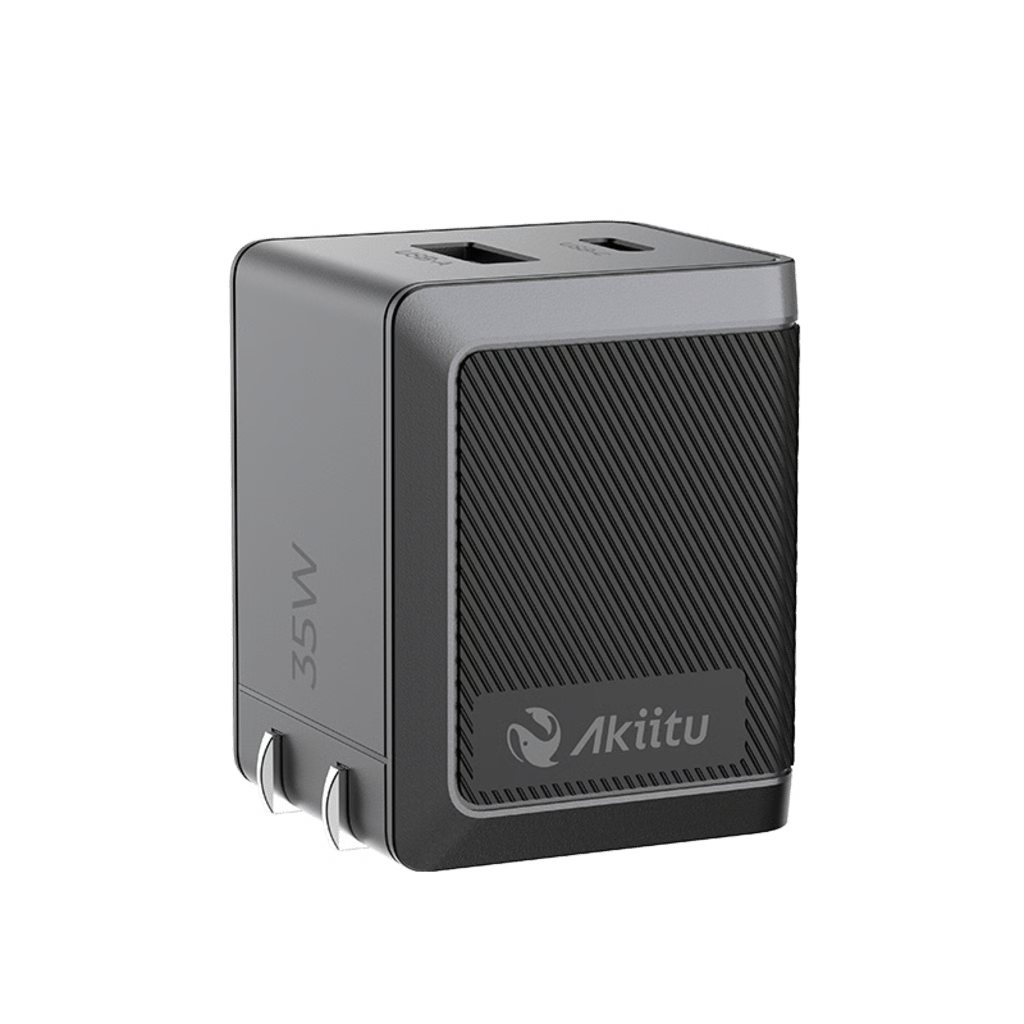 CARGADOR PRO USB-A / USB-C A C / TECNOLOGIA GAN (NITRURO DE GALIO / FAST-CHARGING / POTENCIA 60W / VELOCIDAD TRANSFERENCIA 480 MBPS / MATERIAL SILICONA NO T�XICA / CONECTOR ALUMINIO ANODIZADO