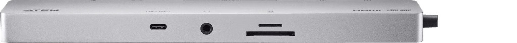 DOCK MULTIPUERTO USB-C | 11 EN 1 | 8K SINGLE O DUAL 4K | PD 100W | USB 3.2 GEN 1 | ETHERNET GIGABIT | SD MICROSD | ALUMINIO