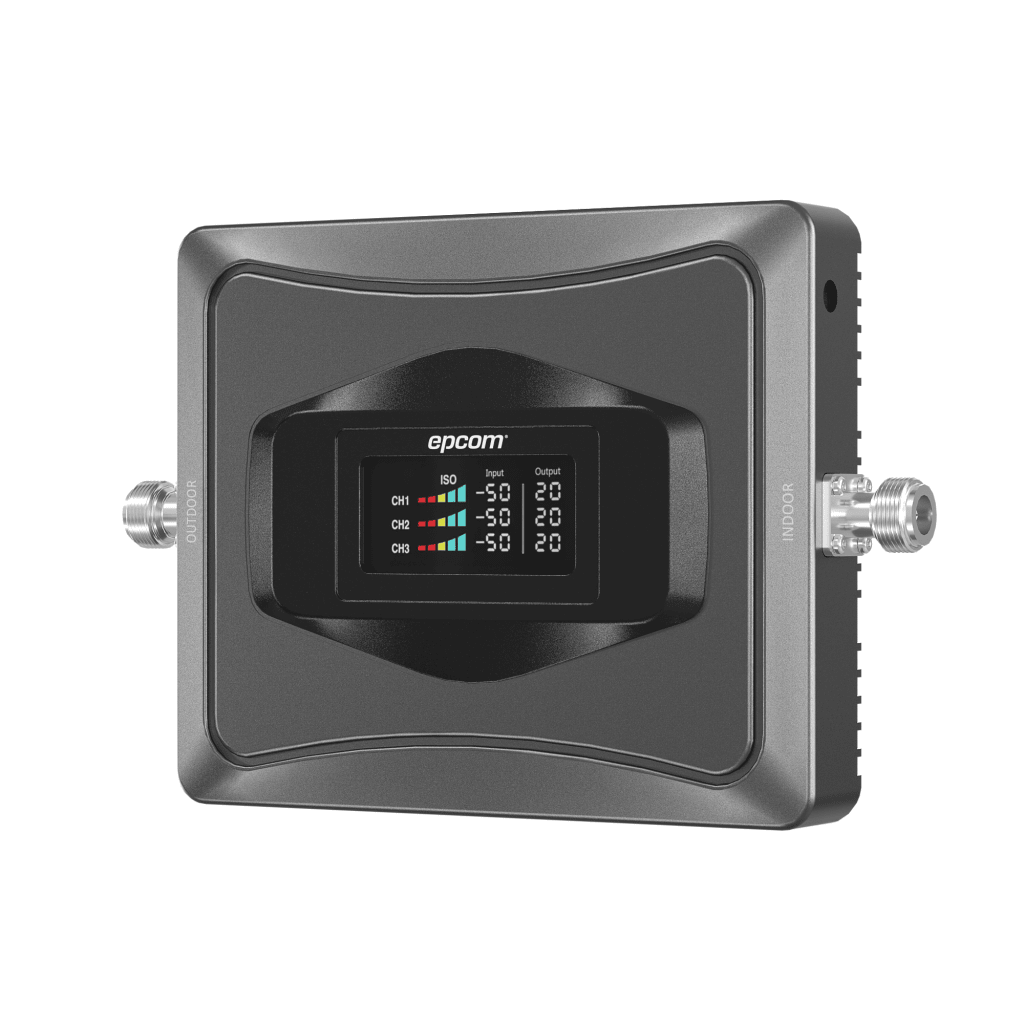 AMPLIFICADOR DE SEÑAL CELULAR 4G / MEJORA LAS LLAMADAS CONVENCIONALES Y VOLTE / SOPORTA LOS DATOS DE LAS TECNOLOGÍAS 2G, 3G Y 4G DE TELCEL, AT&T Y MOVISTAR / CUBRE HASTA 1000 M2.