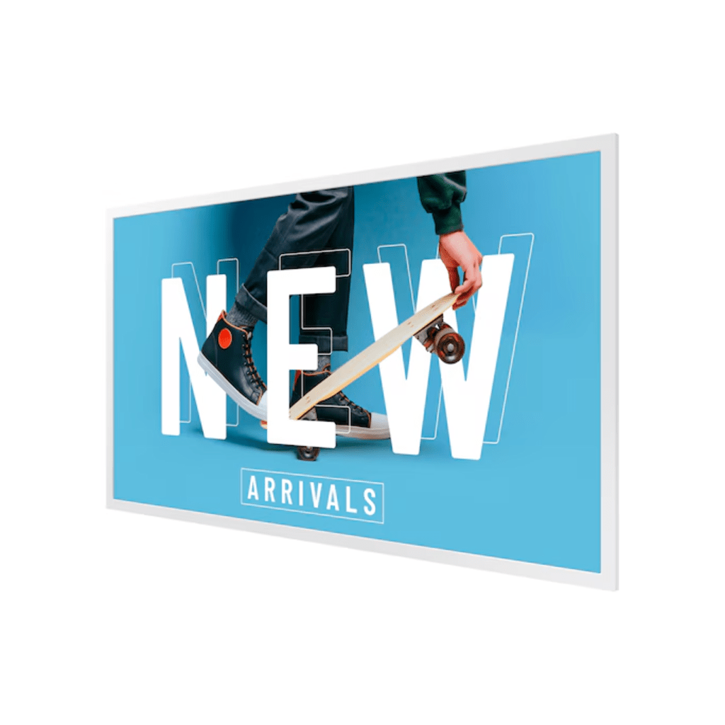 E-PAPER PARA PUBLICIDAD DIGITAL, BATERIA INCLUIDA, HASTA 6 COLORES USO 24/7, VESA 200X200