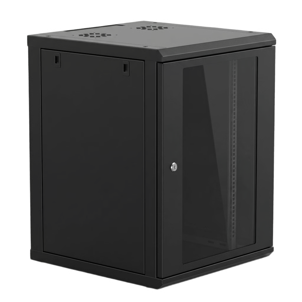 GABINETE DE PARED 16U DE 635 MM DE PROFUNDIDAD, RACK DE 19 IN EN ACERO REFORZADO: COMPACTO Y RESISTENTE PARA SOLUCIONES PROFESIONALES