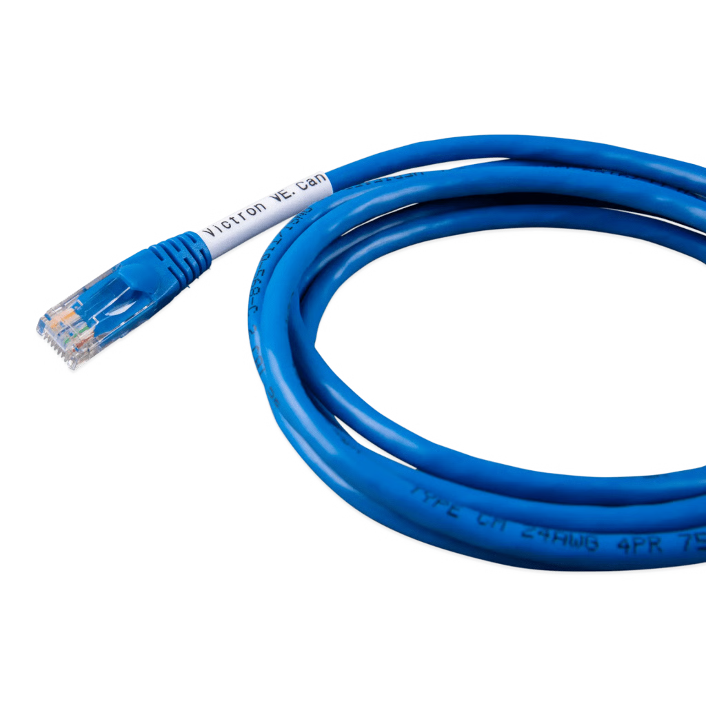 CABLE COMUNICACIÓN VE.CAN TIPO A DE 1.8 M PARA PROGRAMACIÓN DE VICTRON CON BATERÍAS V12 DE PYTES