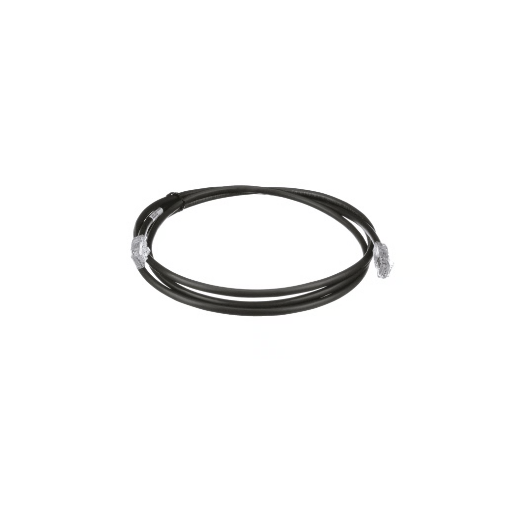 CABLE DE PARCHEO UTP, CAT6A, 24 AWG, CM, COLOR NEGRO, 10.67 METROS (35 PIES)