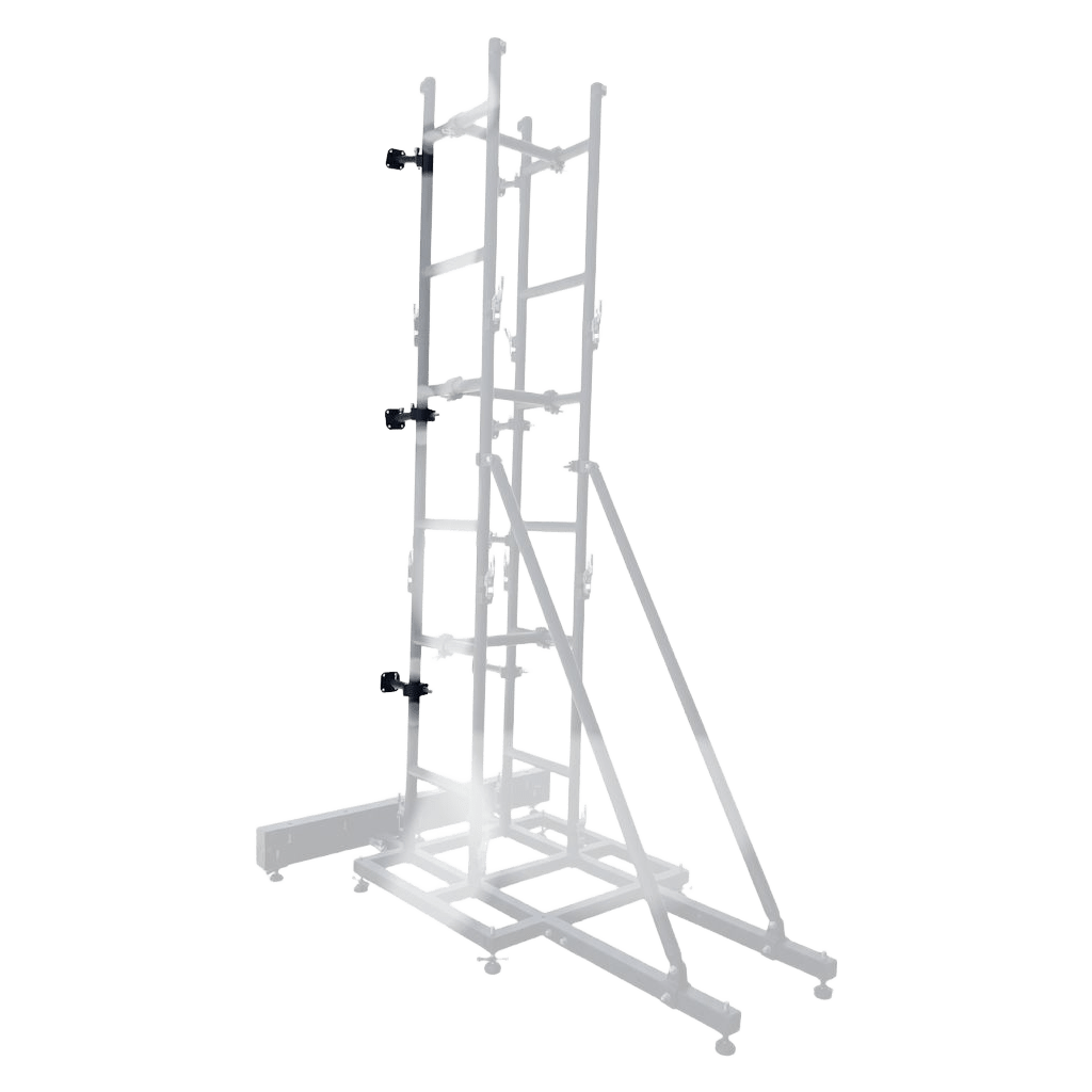 SHINESTAGE H23012061007 - ABRAZADERA RETRÁCTIL PARA PANTALLA LED / CARGA 50 KG / COMPATIBLE 1.5 M X 3 M (4.9 FT X 9.8 FT