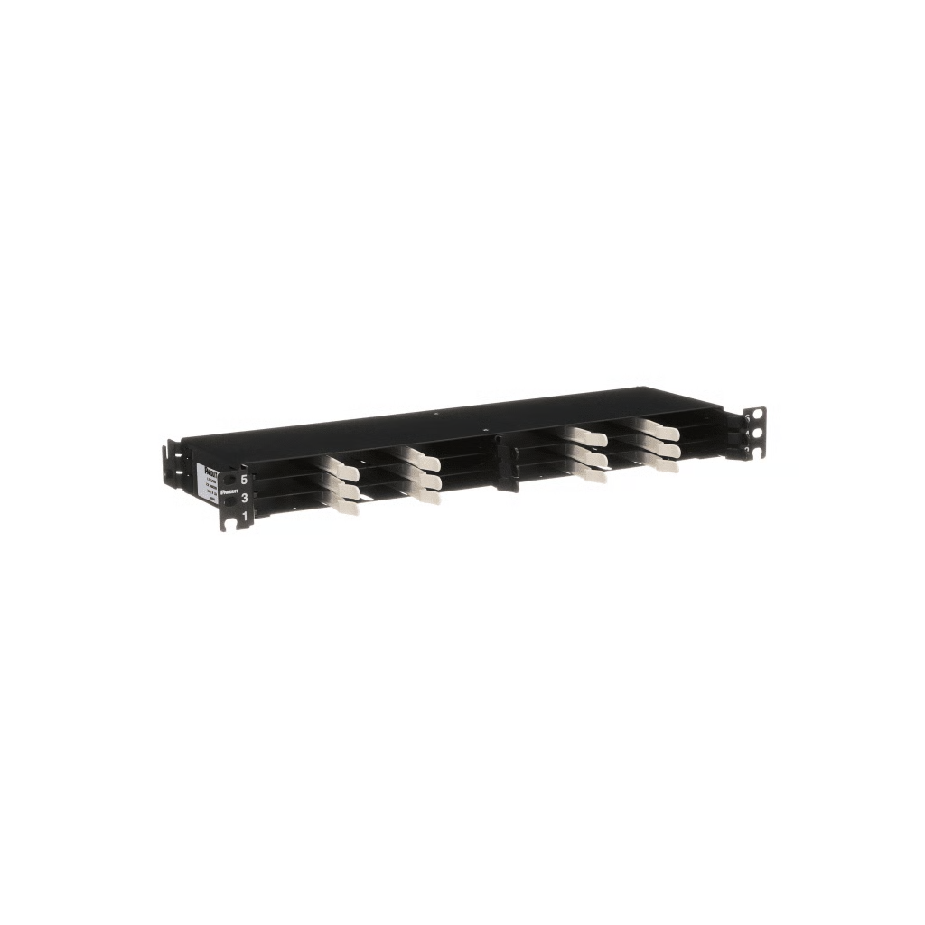 PANEL DE DISTRIBUCION DE FIBRA OPTICA, ACEPTA 18 CASSETTES HD FLEX EN 4 ESPACIOS, HASTA 144 FIBRAS, 1 UR