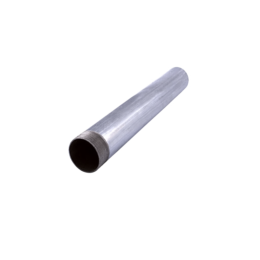 TUBO CONDUIT PARED GRUESA DE ACERO GALVANIZADO DE 1 1/2" / RECUBRIMIENTO ZINC INTERIOR Y EXTERIOR / INMERSIÓN EN CALIENTE / ETIQUETA AMARILLA/ NMX-J-535-ANCE.