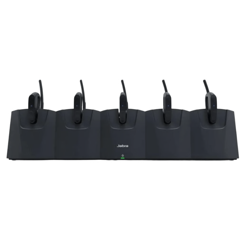 ESTACIÓN DE CARGA / 5 BAYS / PARA HEADSET PERFORM 45 / ACTUALIZACIÓN FIRMWARE USB / LED INDICADORES / RACK 19 PULGADAS / 2 AÑOS GARANTÍA