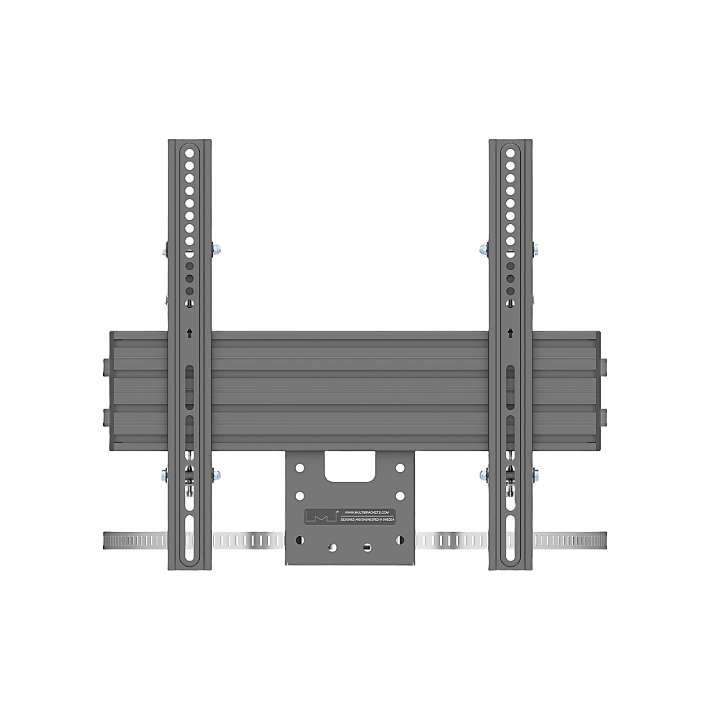 MONTAJE PARA PANTALLAS DE 32 A 65 PULGADAS EN COLUMNA| VESA 100 X 100 HASTA 400 X 400 | COLOR NEGRO| CAP. MAX 35KG-Monitores Pantallas y Mobiliario-EPCOM INDUSTRIAL-Bsai Seguridad & Controles