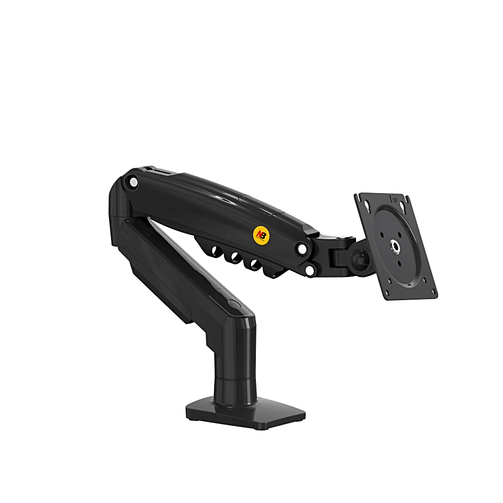 BRAZO AJUSTABLE PARA MONITOR ERGONÓMICO / COMPATIBLE CON MONITORES DE 17" - 30" / CAPACIDAD DE PESO HASTA 9 KG / ROTACIÓN 360° / INCLINACIÓN +85° A -30° / GIRO 180° / AJUSTE DE RESORTE DE GAS / COLOR GRIS-Monitores Pantallas y Mobiliario-NB-EPCOM-Bsai Seguridad & Controles