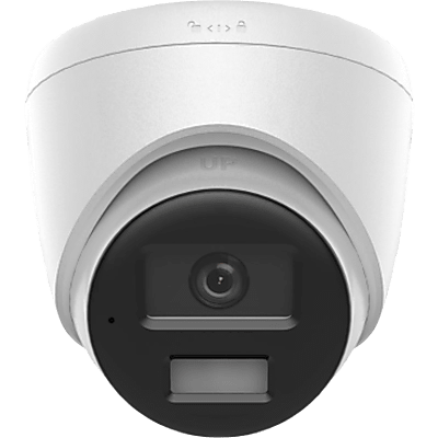 CÁMARA TURRET IP / 2 MEGAPIXEL / DUAL LIGHT 30 M (98.4 FT) / ACUSENSE LITE / MICRÓFONO INTEGRADO / IP67 / POE