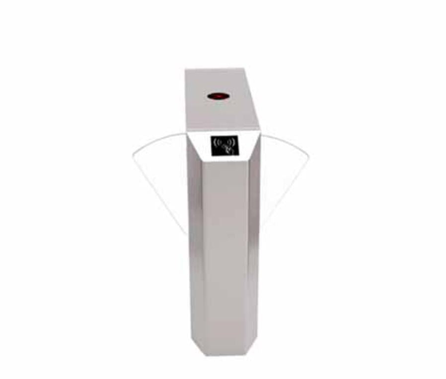 TORNIQUETE TIPO ALETA DE ACRILICO TRANSPARENTE ALTURA DE MEDIO CUERPO ZKTECO FBL220 BIDIRECCIONAL BAJO CONSUMO ACERO INOXIDABLE SISTEMA HASTA 30 ACCESOS POR MINUTO. LIBERACION SEMIAUTOMATICA EN LA PERDIDA DE ENERGIA (NO INCLUYE LECTORA NI PANEL Y REQUI...-Acceso F&iacute;sico-ZKTECO-Bsai Seguridad & Controles