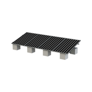 Montaje para Panel Solar, Riel "8" de 5450mm para Módulos con Espesor de 35mm, Velocidad de Viento Máx. 136km/h (20° a 45°)-Montajes para Paneles-EPCOM POWERLINE-Bsai Seguridad & Controles