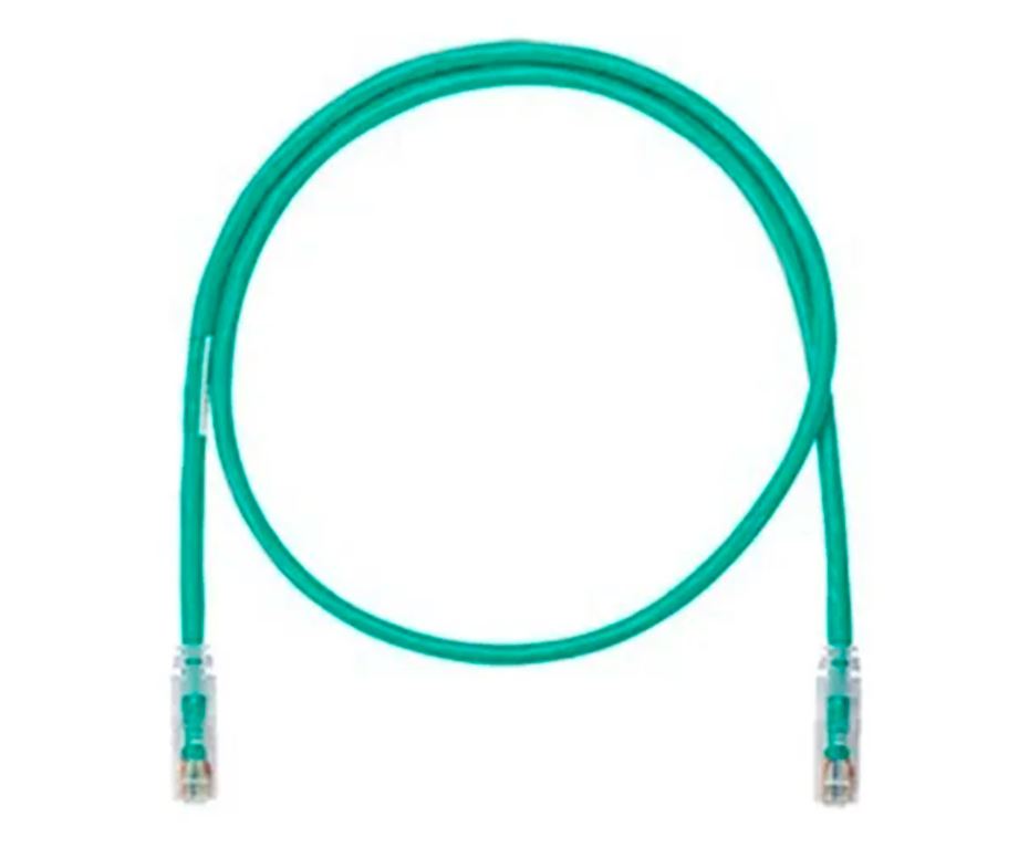 PATCH CORD DIAMETRO REDUCIDO UTP CAT6+ BELDEN C6D1105002 / INTERIOR / VERDE / 4 PARES / 28 AWG / FORRO PVC / CMR / 2 PIES 0.6 METROS-Cableado Estructurado-BELDEN-Bsai Seguridad & Controles