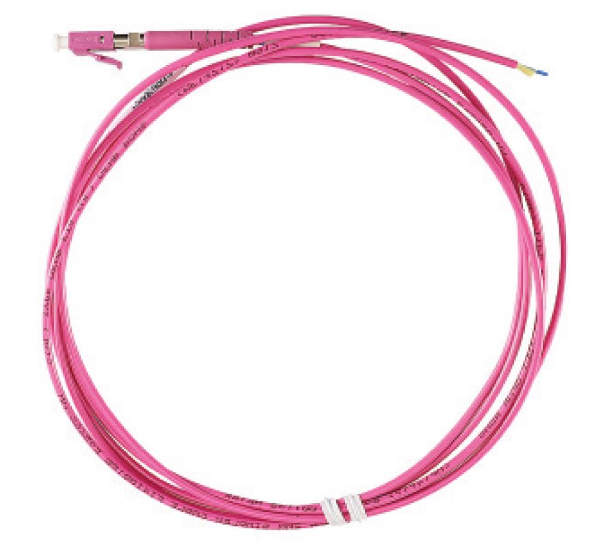 JUMPER DE FIBRA OPTICA MULTIMODO BELDEN FP4LDLD001M/ INTERIOR / ERIKA VIOLETA / OM4 / LC DUPLEX - LC DUPLEX / 50/125 MICRAS / OFNR / 1 METRO-Fibra Óptica-BELDEN-Bsai Seguridad & Controles