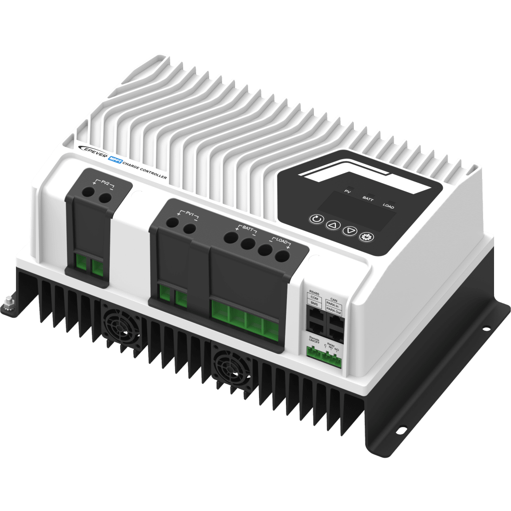 CONTROLADOR SOLAR MPPT 100A 12/24/36/48V, MÁXIMO VOLTAJE DE CIRCUITO ABIERTO VOC 200VCC, CONFIGURABLE PARA BATERÍAS DE LITIO-Energía Solar-EPEVER-Bsai Seguridad & Controles