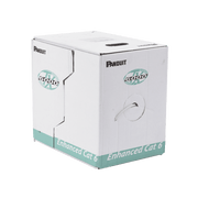 BOBINA DE CABLE UTP 305 METROS (1000 PIES) DE COBRE, TX6000? PANNET, REELEX, GRIS INTERNACIONAL, CATEGORIA 6 MEJORADO (23 AWG), PVC (CM), DE 4 PARES
