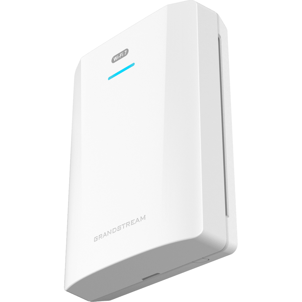 PUNTO DE ACCESO WI-FI 7 PARA PARED / GWN7670WM / MIMO 2X2:2 DL-UL OFDMA / MODULACIÓN 4096 QAM / 2.5G ETHERNET POE+ / HASTA 256 CLIENTES / QOS AVANZADO / COBERTURA 175 MTS / GESTIÓN INTEGRADA Y EN LA NUBE-Redes WiFi-GRANDSTREAM-Bsai Seguridad & Controles