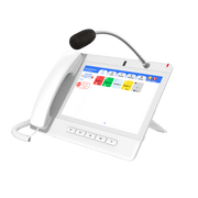 TELÉFONO IP COLOR BLANCO ANDROID 9.0 EMPRESARIAL PARA VOCEO 20 LÍNEAS SIP, PANTALLA TÁCTIL, WI-FI Y BLUETOOTH, POE, VOCEO/ MUSICA POR MULTICAST, PUERTOS GIGABIT, SOFWARE DE ENFERMERIA-VoIP - Telefonía IP - Videoconferencia-FANVIL-Bsai Seguridad & Controles