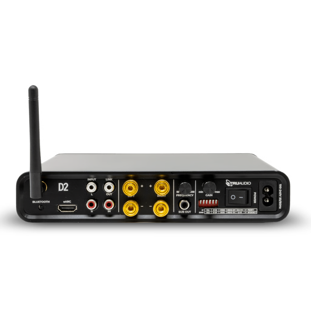 AMPLIFICADOR DE 2 CANALES | 100 W | HDMI EARC | BLUETOOTH