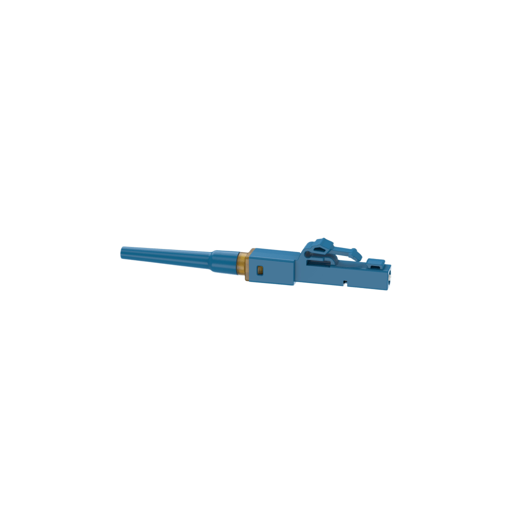 CONECTOR LC DE EMPALME POR FUSION OMNISPLICE™, PARA FIBRA ÓPTICA MONOMODO 9/125ΜM OS1/OS2, COLOR AZUL