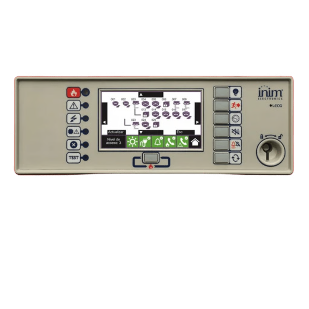 CENTRAL DE DETECCIÓN DE INCENDIO PREVIDIA COMPACT | DIRECCIONABLE 1 LAZO HASTA 64 PUNTOS | PANTALLA TÁCTIL | INIM CLOUD FIRE INTEGRADO | EN 54-2/4/21 | UL