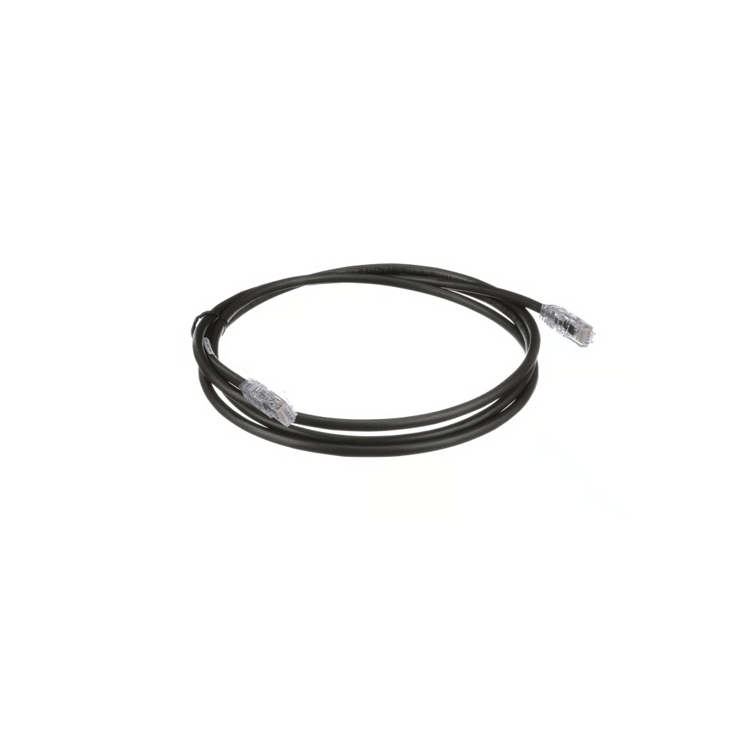 CABLE DE PARCHEO UTP, CAT6A, 24 AWG, CM, COLOR NEGRO, 15.24 METROS (50 PIES)