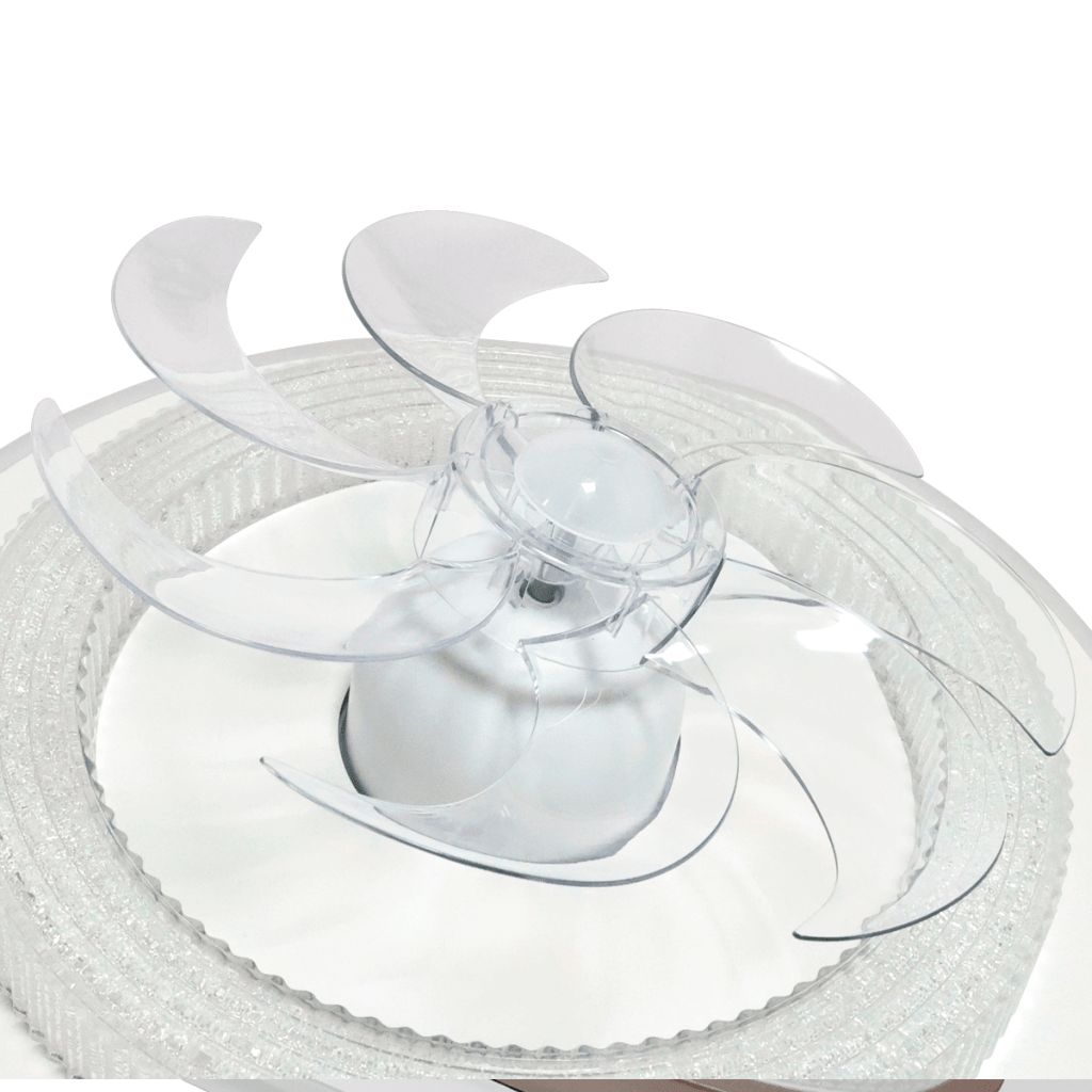 VENTILADOR DE TECHO CON LUMINARIO LED DE 110 V CA 50/60 HZ / 88 W / 3 TONOS DE LUZ (6500 - 4 000 - 2 700 K) / CON GIRO 360° / DIÁMETRO 495 MM / 6 VELOCIDADES / DIMEABLE.-Iluminación-JWJ-Bsai Seguridad & Controles