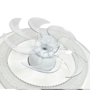 VENTILADOR DE TECHO CON LUMINARIO LED DE 110 V CA 50/60 HZ / 88 W / 3 TONOS DE LUZ (6500 - 4 000 - 2 700 K) / CON GIRO 360° / DIÁMETRO 495 MM / 6 VELOCIDADES / DIMEABLE.-Iluminación-JWJ-Bsai Seguridad & Controles