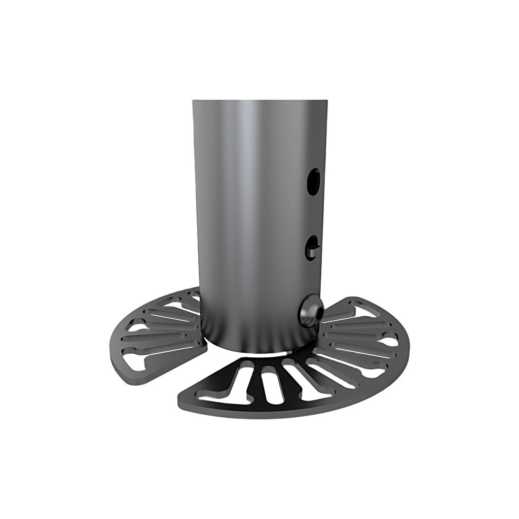 ACCESORIO PARA MONTAJE UNIVERSAL PARA CÁMARA DOMO | SOPORTE DE 125 MM DE DIÁMETRO |ESTRUCTURA ROBUSTA | CONTEMPLAR COMO ACCESORIOS SDJH111 Y SDJH144-Accesorios Generales-EPCOM INDUSTRIAL-Bsai Seguridad & Controles