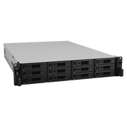 SERVIDOR DE ALMACENAMIENTO SYNOLOGY RACKSTATION RS3621RPXS | 12 BAHÍAS | PROCESADOR INTEL XEON D-1531 DE 6 NÚCLEOS | 8 GB DDR4 ECC | EXPANDIBLE A 36 BAHÍAS | ENERGÍA REDUNDANTE | COMPATIBLE CON VIRTUALIZACIÓN Y RAID.