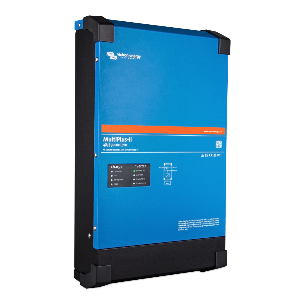 MULTIPLUS-II 48/5000/70-95 / INVERSOR CARGADOR DE ONDA PURA / SELLO UL / ENTRADA 48 VCC / SALIDA 4000 W 120 VCA  60 HZ