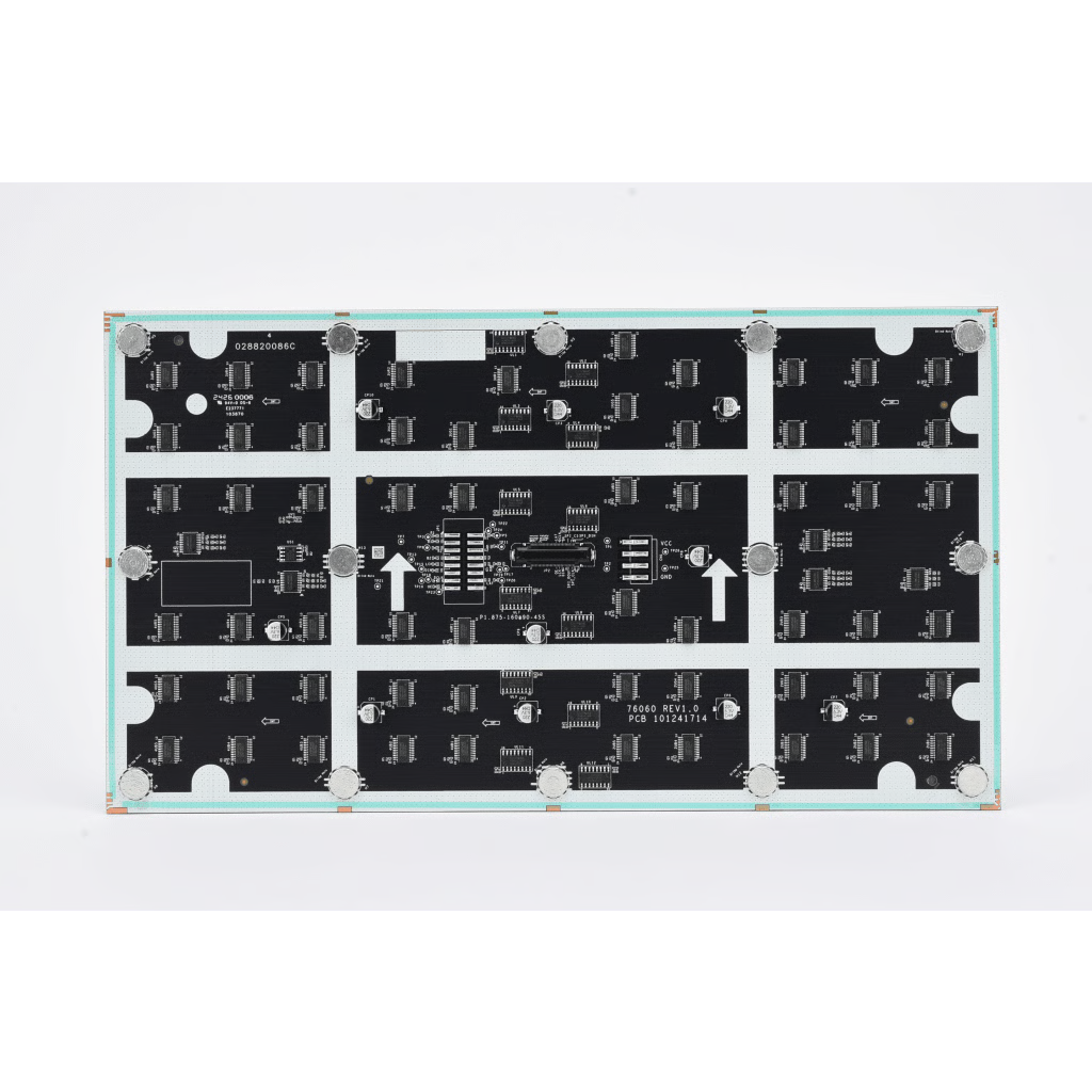 MODULO LED P1.8 GOB / USO EN INTERIOR / 800 NITS / RESOLUCIÓN 160X90 / ÁNGULO DE VISIÓN 160° / MANTENIMIENTO FRONTAL