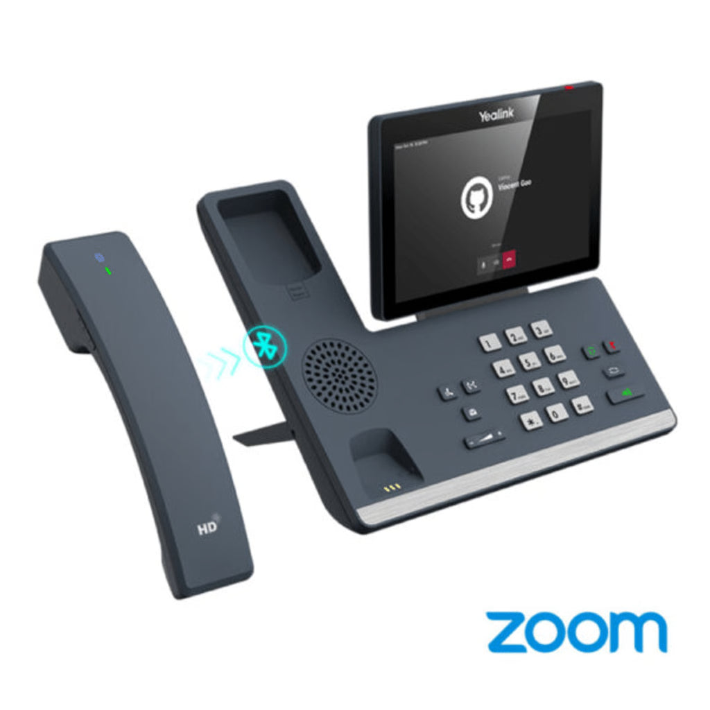 TELÉFONO IP MP58-WH-E2 CON INTEGRACIÓN NATIVA A ZOOM Y TECNOLOGÍA ACOUSTIC SHIELD DE DOBLE MICRÓFONO