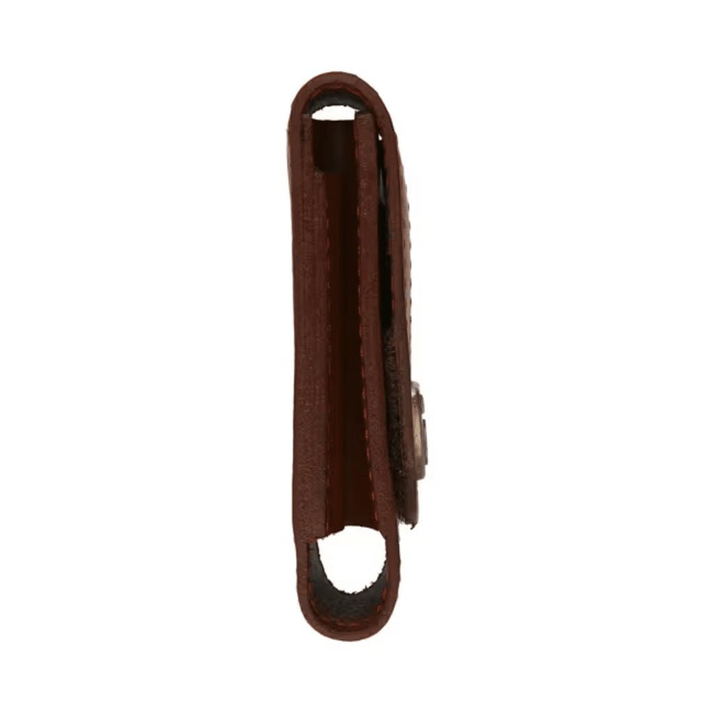 FUNDA DE PIEL COLOR CAFÉ PARA NAVAJAS MEDIANA VICTORINOX.