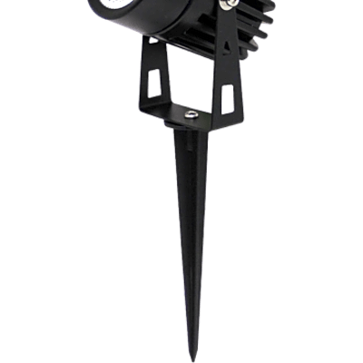 ESTACA PARA LUMINARIO LED / HIERRO RECUBIERTO / 15 CM / RESISTENTE A LA CORROSIÓN / ENCAJE DIRECTO / COMPATIBLE JLLE Y J