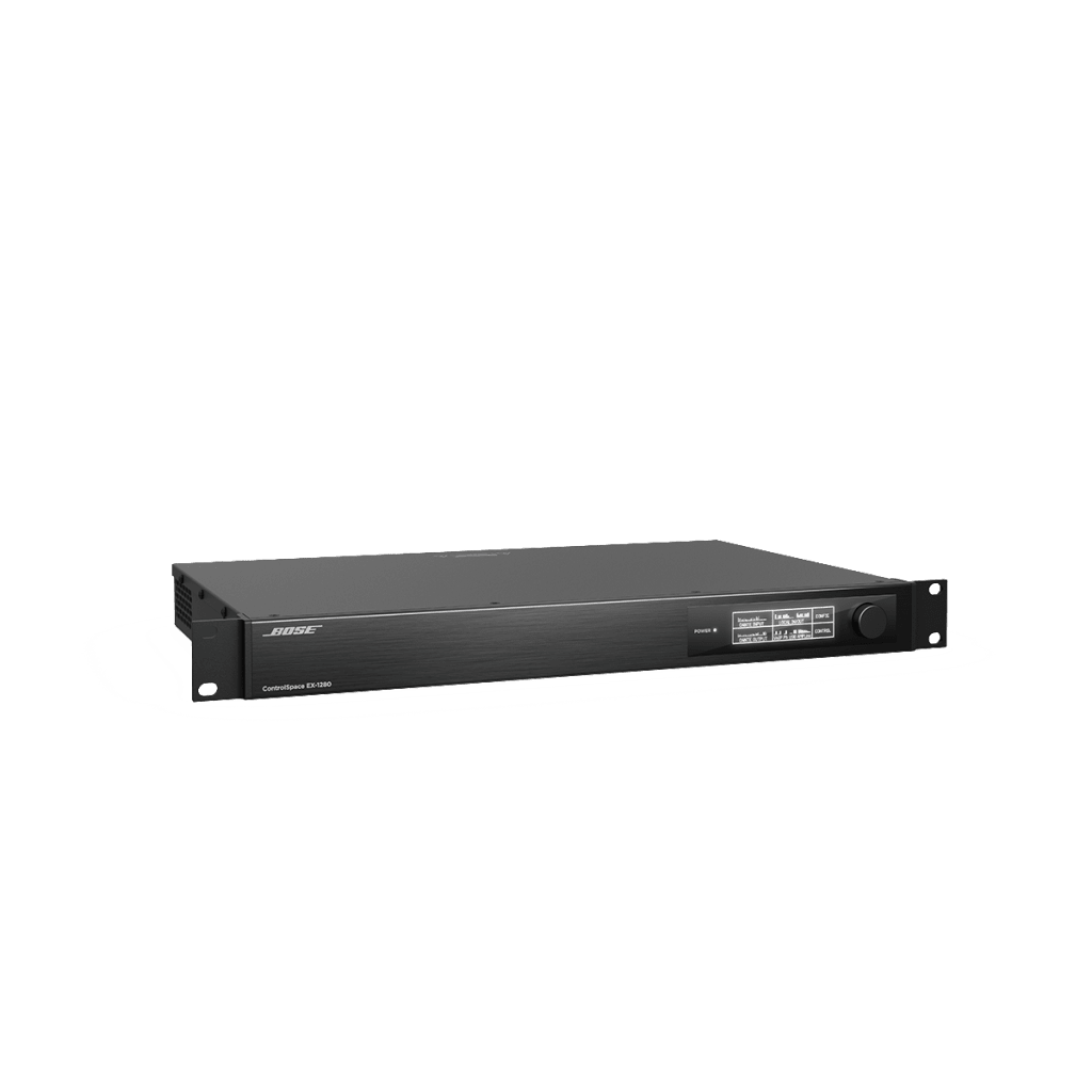 PROCESADOR DE AUDIO DIGITAL | CONTROLSPACE | 12 ENTRADAS ANÁLOGAS | 8 SALIDAS ANÁLOGAS | 64X64 DANTE | DISPLAY OLED FRONTAL-BOSE PROFESSIONAL-Bsai Seguridad & Controles