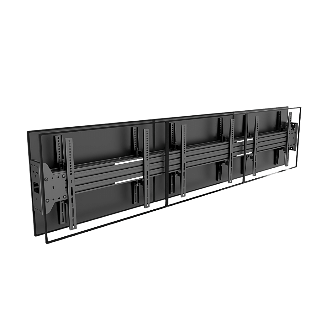 ACCESORIO_ PLACA PARA MONTAJE DOBLE DE PANTALLAS PARA EXHIBICION DE PARED A PARED| DIMENSIONES 225.2 MM X 126.2 MM X 95 MM-Monitores Pantallas y Mobiliario-EPCOM INDUSTRIAL-Bsai Seguridad & Controles