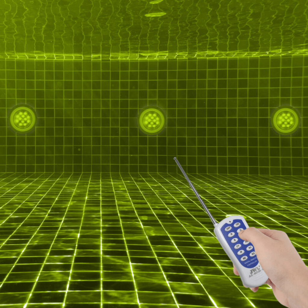 LUMINARIO SUMERGIBLE RGB / 18W / 2340 LM / IP68 / Ø290MM X 62MM / USO EXTERIOR / TRANSFORMADOR JPY-50-Iluminación-JWJ-Bsai Seguridad & Controles