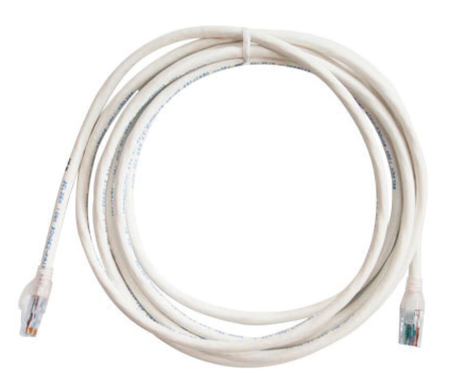 PATCH CORD TRACEABLE UTP CAT6A BELDEN CAT1109002 / INTERIOR / BLANCO / 4 PARES / 24 AWG / FORRO PVC / CMR / 2 PIES 0.6 METROS-Patchcords UTP-BELDEN-Bsai Seguridad & Controles