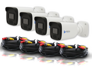 KIT BASICO HD MERIVA TECHNOLOGY MBASH4KIT / INCLUYE 4 CAMARAS BULLET AHD 2MP LENTE FIJO 2.8MM MBASHD2202+ 4 CABLES DE VIDEO ARMADOS 18MTS CONECTORES BNC MVA-HDCB18-Kits de Videovigilancia-MERIVA TECHNOLOGY-KIT2MP BULLET CB18-Bsai Seguridad & Controles