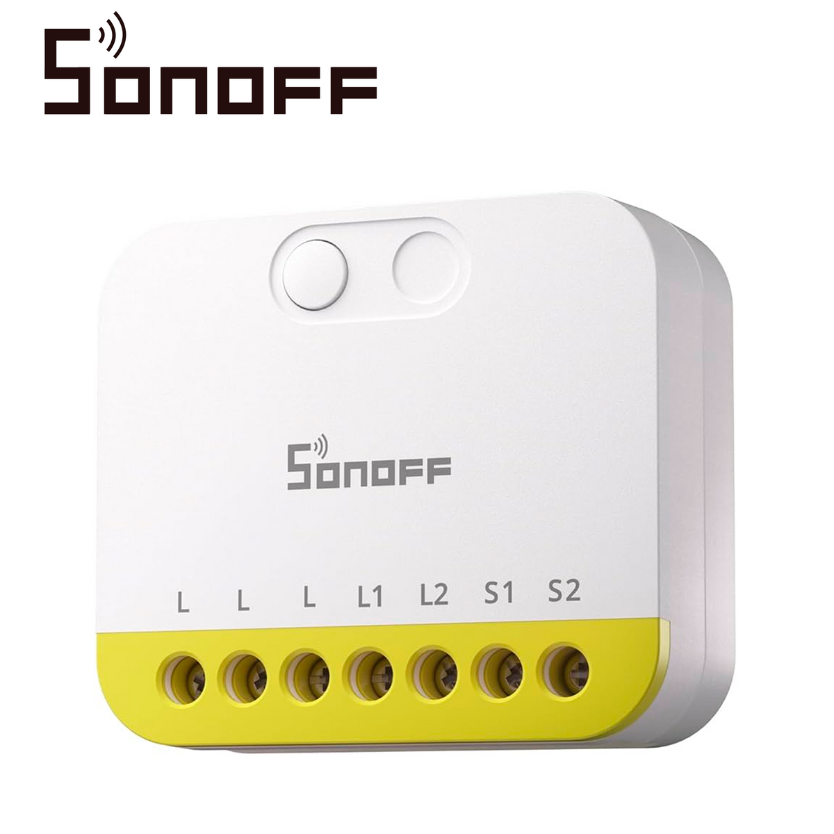 MINI INTERRUPTOR INALAMBRICO SONOFF / ZIGBEE 3.0 / CON 2 CANALES INDEPENDIENTES / NO NECESITA NEUTRO / CARGA TOTAL DE 12 AMPERE / NECESITA HUB ZIGBEE [MINI-ZB2GS-L]