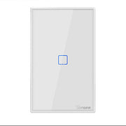 APAGADOR DE PARED TOUCH ON/OFF SONOFF T2US1C (NUEVA VERSIÓN) SMART INALÁMBRICO WIFI PARA SOLUCIÓN DE SMART HOME CON TEMPORIZADOR PARA IOS Y ANDROID COMPATIBLE CON ALEXA/GOOGLE HOME/IFTTT 1CH WIFI 2.4GHZ RF 433 HASTA 2AMP-Sonoff-SONOFF-T2US1C-R2-Bsai Seguridad & Controles